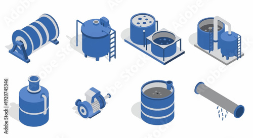 Industrial Equipment and Machinery Parts Collection.