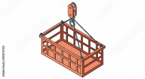 Wooden House Frame Under Construction Overhead View.