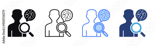 Skin Check icon sheet multiple style collection