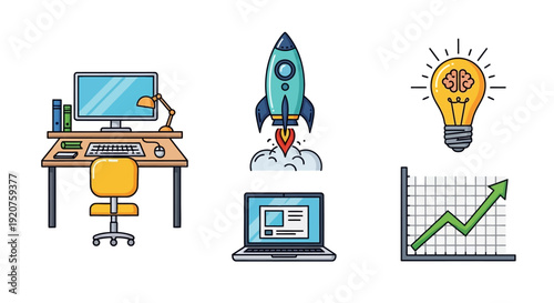 Business Startup Office Workstation Ideas.