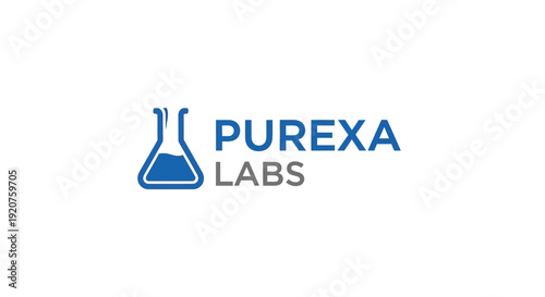 Purexa Labs logo with a stylized beaker icon and company name.