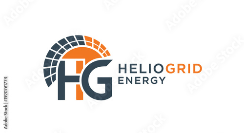 Heliogrid Energy Logo Representing Solar Power and Renewable Energy.