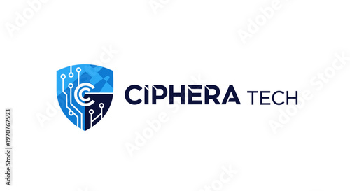 CiPHERA TECH logo with shield and lock icon.