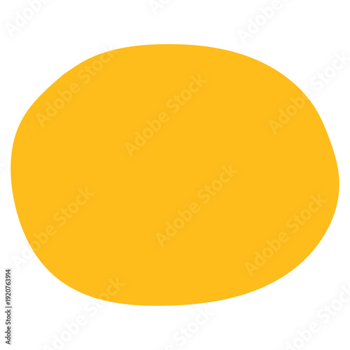 Positive Blob Frame Border Element. Funny Cute Canvas Graphic Design. Retro Party Decoration Symbol. Empty Blank Speech Bubble Message Text Box Frame. 