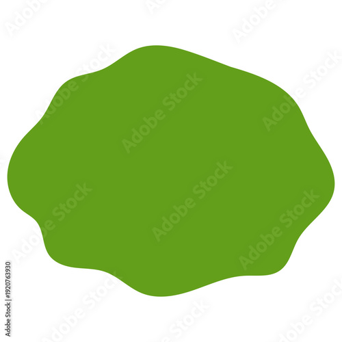 Positive Blob Frame Border Element. Funny Cute Canvas Graphic Design. Retro Party Decoration Symbol. Empty Blank Speech Bubble Message Text Box Frame. 