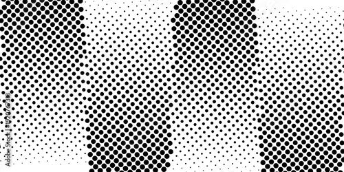 Pop art creative concept colorful comics book magazine cover. Polka dots black and white background. Cartoon halftone retro pattern. Abstract template design for poster, card, banner.