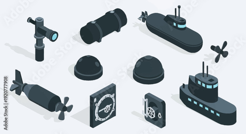 Collection of Various Black Drone Devices.