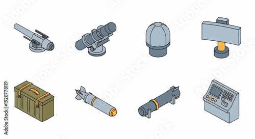 Various Industrial Equipment and Machinery Parts.