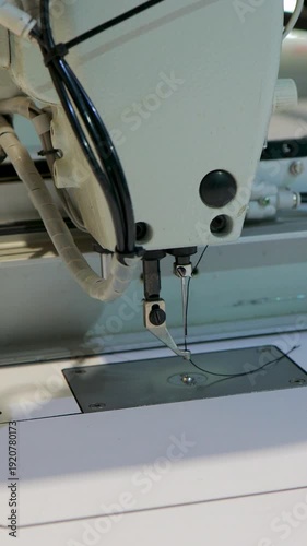 Industrial Sewing Machine Needle and Presser Foot