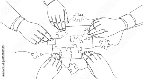 Vintage Rotary Phone Line Art