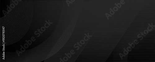 Abstract cover design set. Black vector pattern for business layout, brochure template