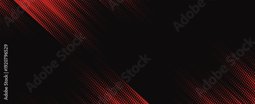 Halftone dots red and blue color pattern gradient grunge texture background. Dot pop art comic sport style vector illustration.