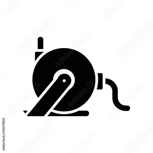 Table Saw Machine Cutting Wood in Workshop Environment