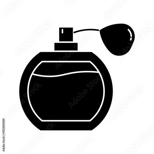 Parfum icon on white background