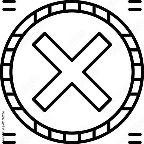 Multiply Icon Vector Element