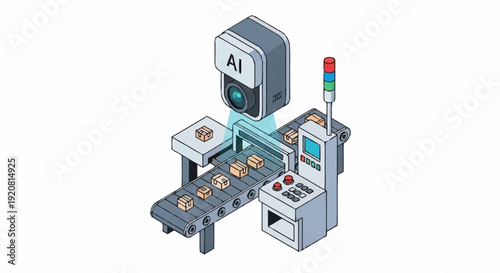 AI-Powered Automated Chocolate Production Line with Quality Control.