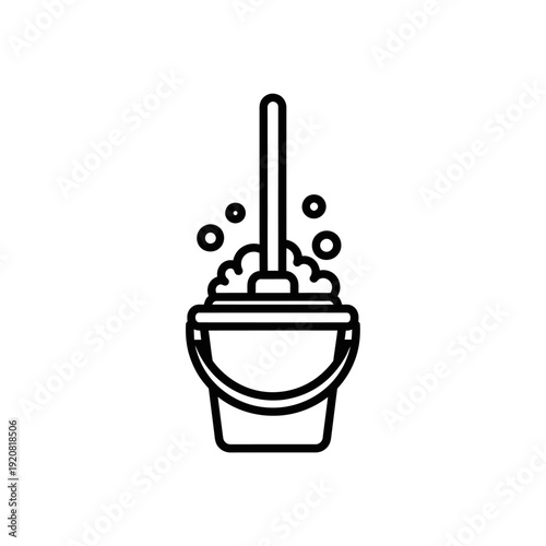 Clean Toilet Bowl with Water Spray for Hygiene and Sanitation in Modern Bathroom