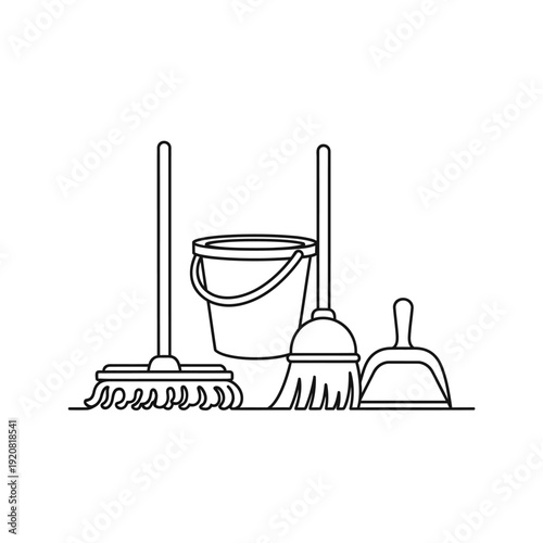 Cleaners and Cleaning Equipment for Janitorial Tasks in a Commercial Setting