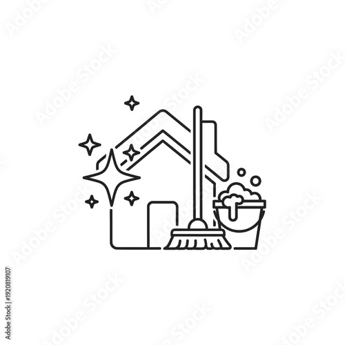 Cleaning Supplies and Dusting Tools for Home Maintenance and Hygiene