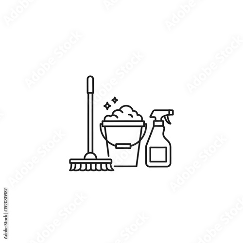 Cleaning Supplies and Equipment for Household Cleaning Tasks