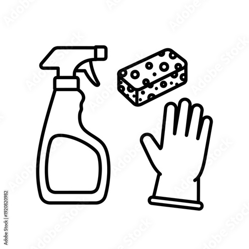 Cleaning Supplies for Disinfection and Surface Sanitization in Household or Industrial Settings