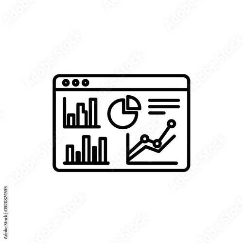 Data Analysis Dashboard with Graphs and Charts for Business Insights