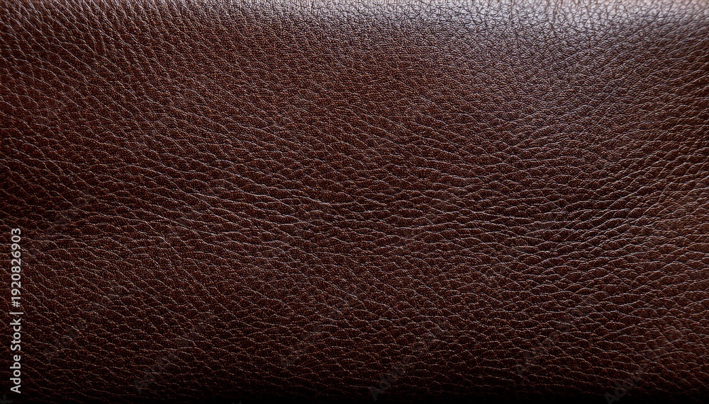 Fototapeta premium textured dark brown leather surface