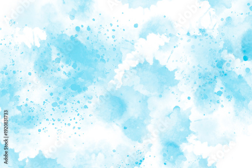 水色の背景