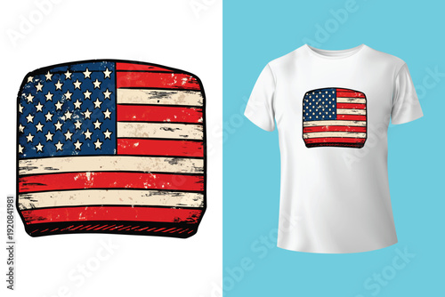 Memorial Day Silhouette – Patriotic Soldier Salute T-Shirt Design