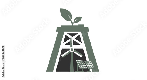 Fuel tanker truck silhouette with hose for refueling.