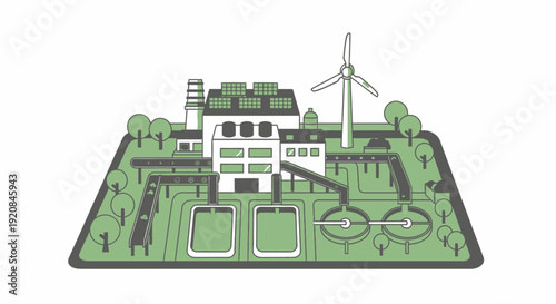 Fuel tanker truck silhouette with hose for refueling.