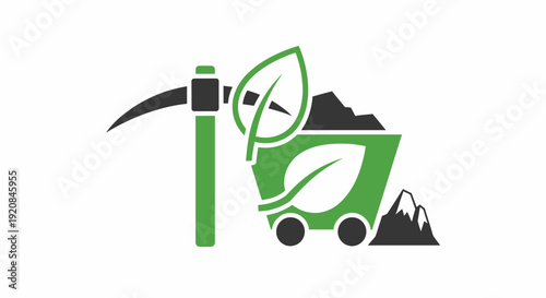 Fuel tanker truck silhouette with hose for refueling.