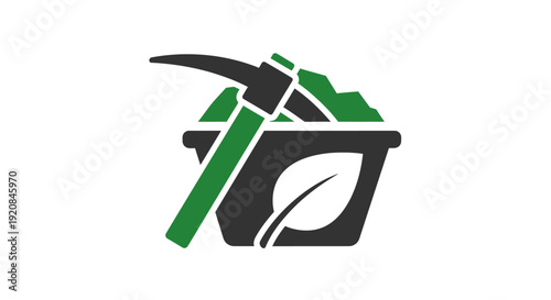 Fuel tanker truck silhouette with hose for refueling.