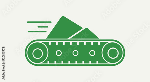 Fuel tanker truck silhouette with hose for refueling.