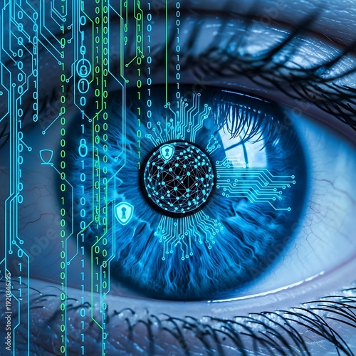 Cybernetic Vision - The Merging of Human Eye and Digital Technology.