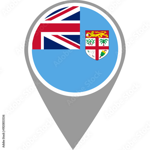 Fiji flag location pin, Fiji flag on location pin, Fiji map pointer in high quality Free Download Fiji flag location pin, Fiji flag on location pin, Fiji map pointer in high quality - GFXLoad