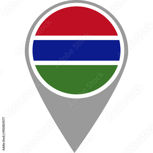 Gambia flag location pin, Gambia flag on location pin, Gambia map pointer in high quality Free Download Gambia flag location pin, Gambia flag on location pin, Gambia map pointer in high quality - GFXLoad