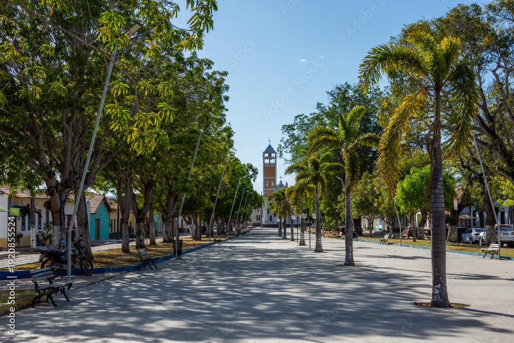 Obraz premium View of the city of Carolina - Maranhão, Brazil