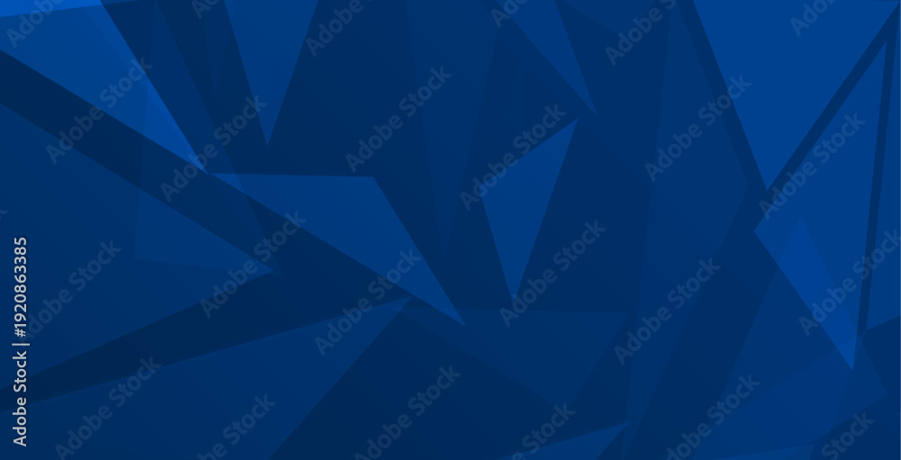 Fototapeta premium Abstract blue background modern gradient design pattern. Navy blue business texture geometric elegant dark abstract background banner