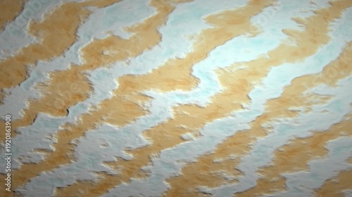 Abstract Wall Texture with Beige and White Stripes.