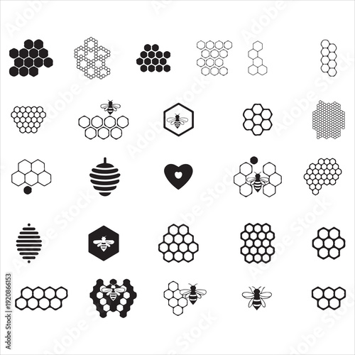 Honeycomb Pattern Svg Bundle 