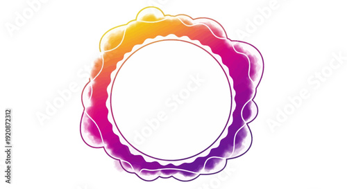Colorful Holi festival banner template with a vibrant circular design on a white background, ideal for social media posts and business promotions.