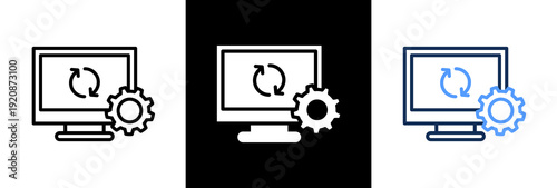 System Sync triple icon