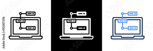 Scramble Data triple icon