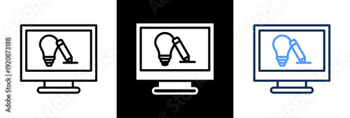 Digital Idea triple icon