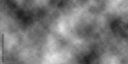 A dark storm of black and white abstract smoke clouds creates a moody nature texture backdrop with hints of gray fog and motion