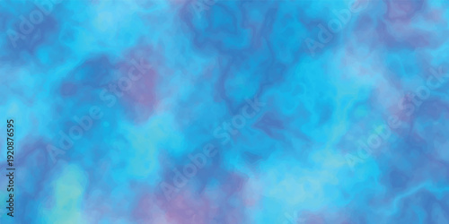 Abstract colorful watercolor background with bubbles featuring a grunge texture of fire smoke and orange clouds in a vibrant paint art pattern