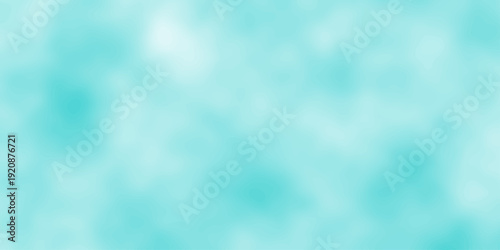 A clean abstract blue sky background with bright white clouds and a soft sun light texture creates a clear summer air design perfect for a heavenly nature wallpaper