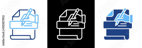 Sop Guidelines triple icon