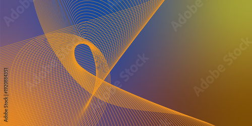 Moody textured dark canvas featuring radiant Blue, bold Orange, and deep Chocolate abstract swirling gradient streaks with gentle blur and glow effect for stylish header and cover design.